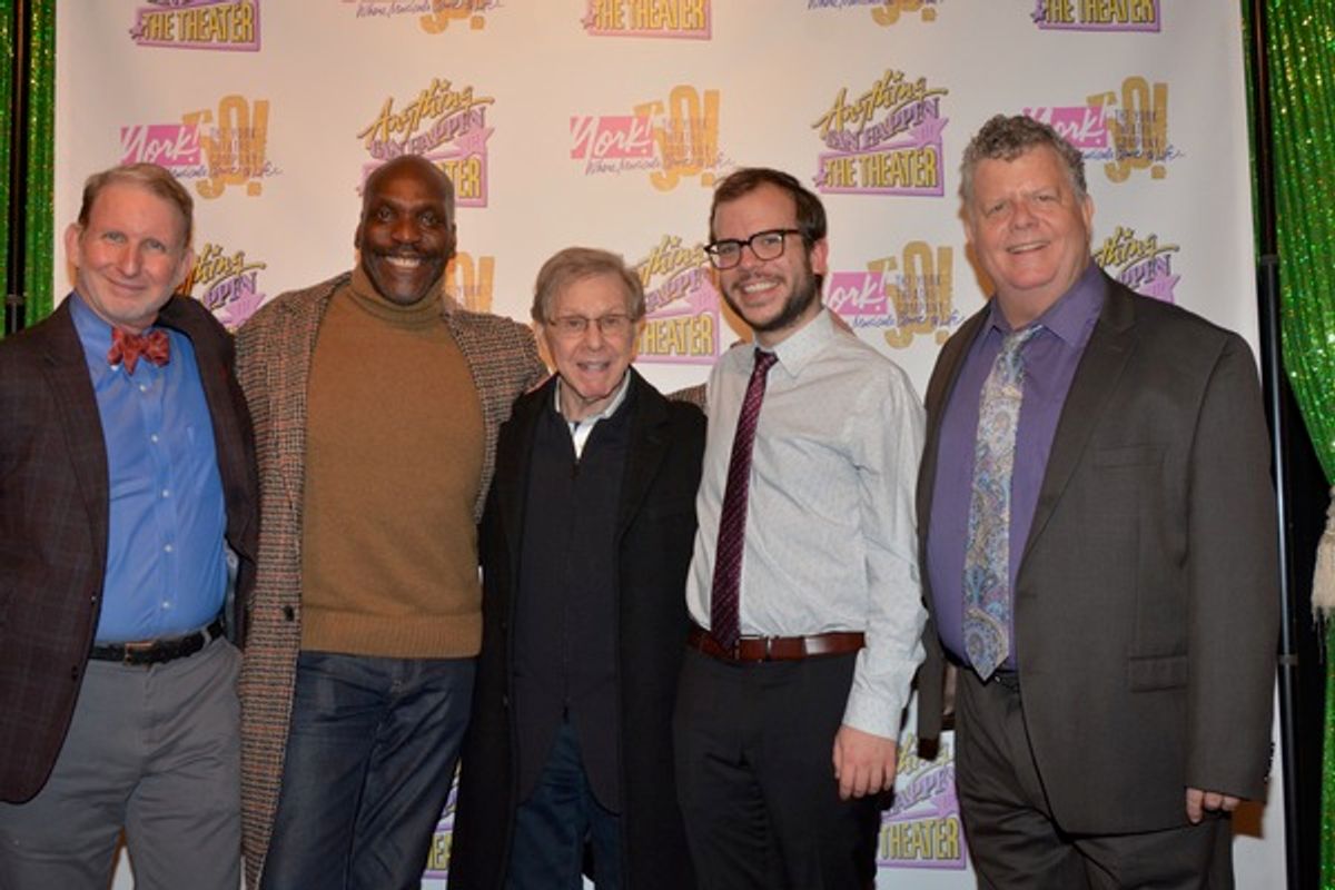 Evans Halie, Gerry McIntyre, Maury Yeston, Greg Jarret and James Morgan at 