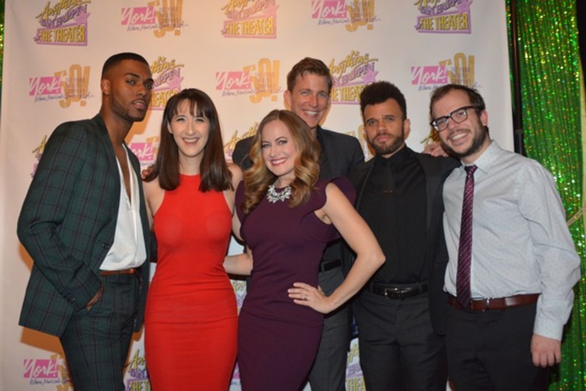 Jovan E'Sean, Alex Getlin, Mamie Parris, Benjamin Eakeley, Justin Keyes and Greg Jarret at 