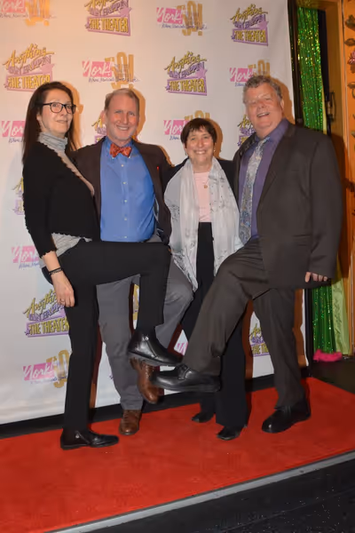 Claudia Zahn, Evans Halie, Joan Ross Sorkin and James Morgan Photo