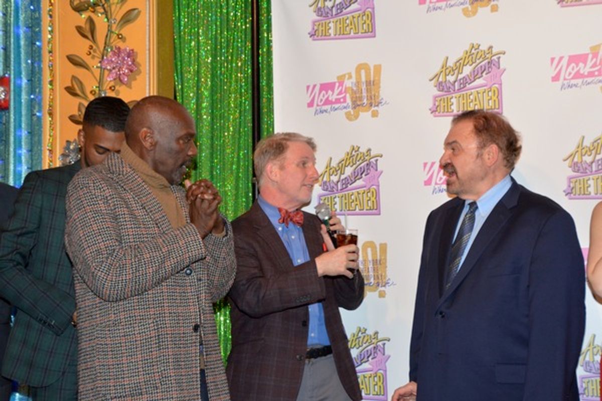 Gerry McIntyre, Evans Halie and Gerard Alessandrini at 