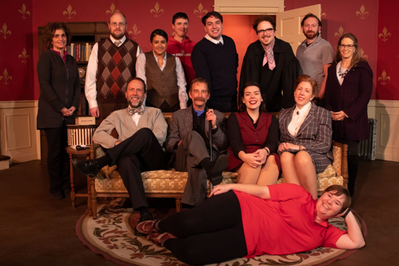 Photo Coverage: First look at Curtain Players' THE MOUSETRAP  Image