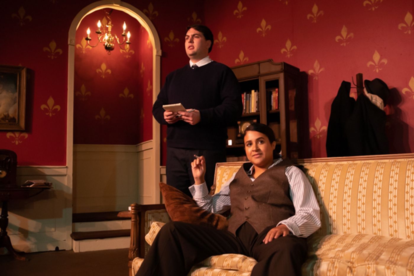 Photo Coverage: First look at Curtain Players' THE MOUSETRAP  Image