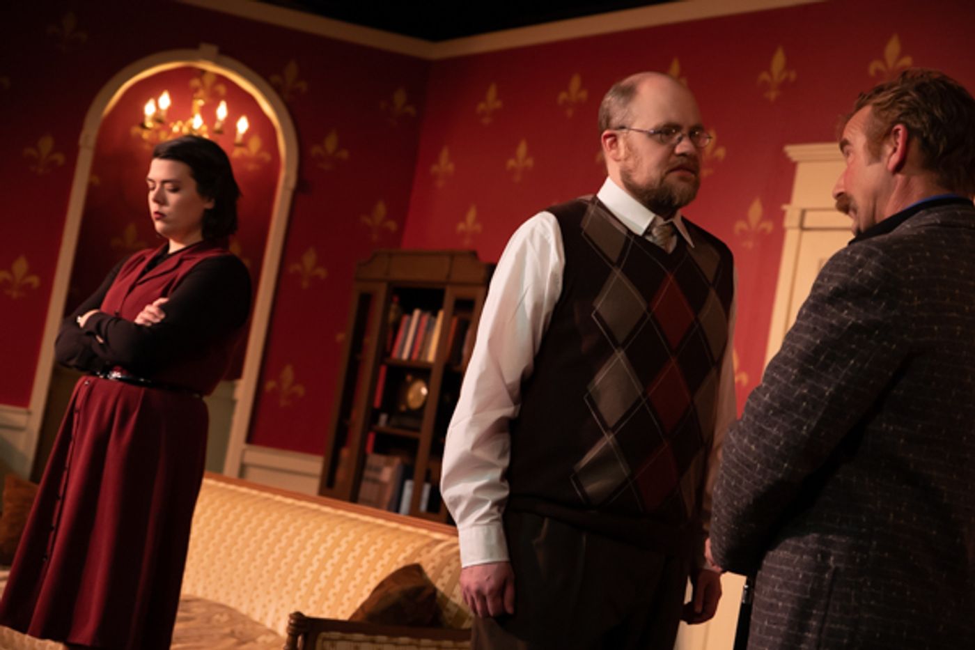 Photo Coverage: First look at Curtain Players' THE MOUSETRAP  Image