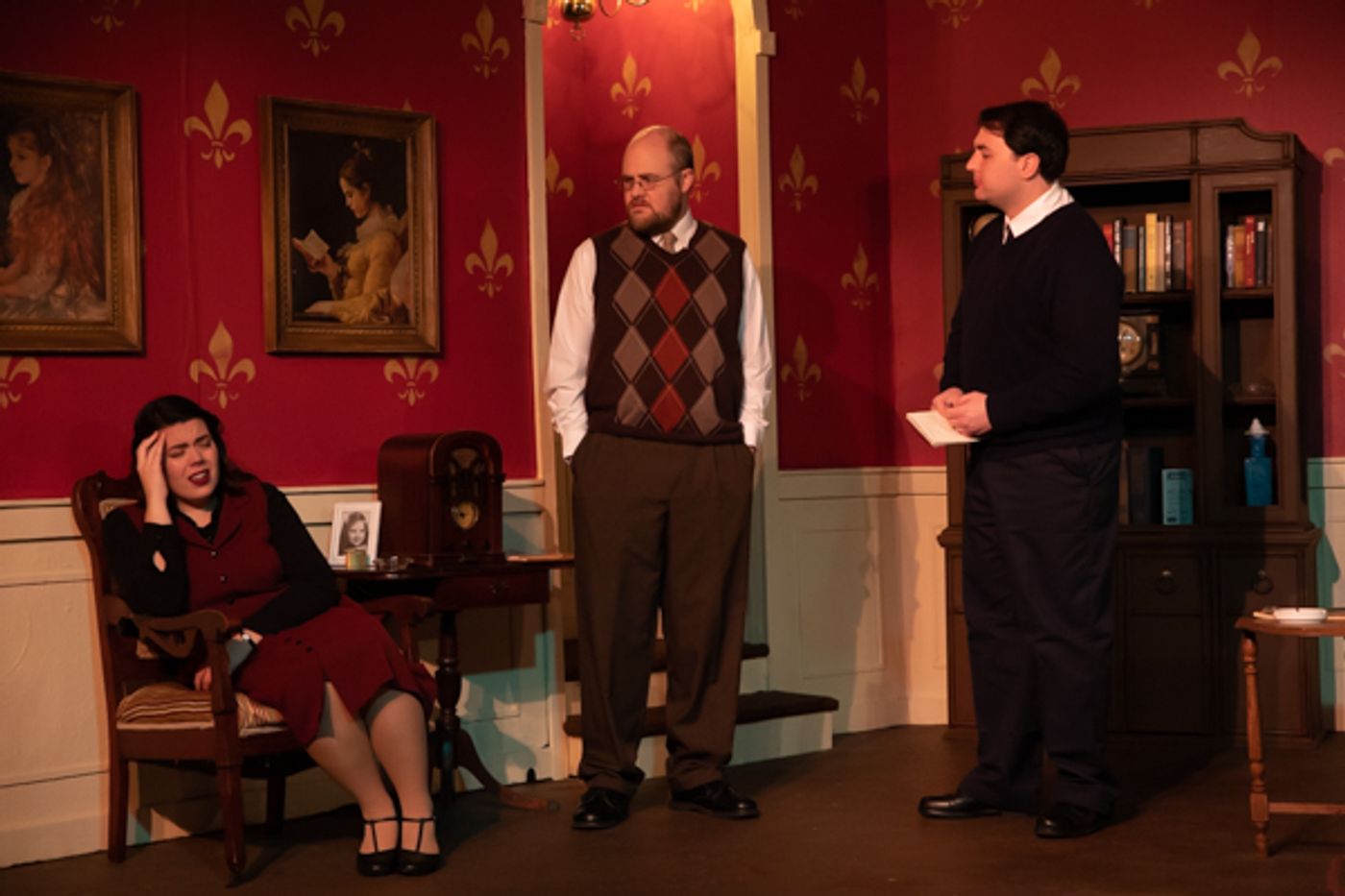Photo Coverage: First look at Curtain Players' THE MOUSETRAP  Image