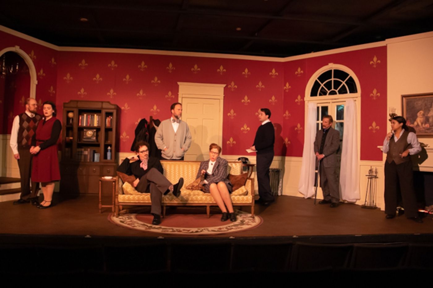 Photo Coverage: First look at Curtain Players' THE MOUSETRAP  Image