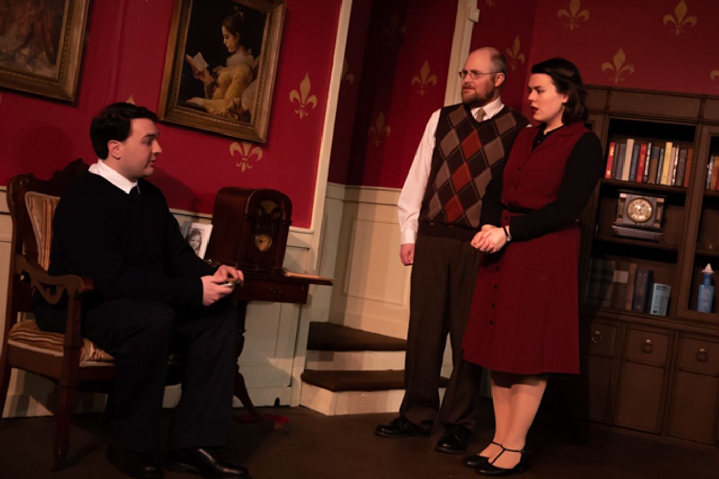 Photo Coverage: First look at Curtain Players' THE MOUSETRAP  Image