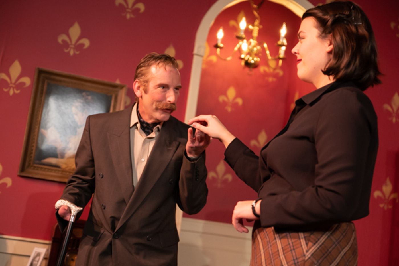 Photo Coverage: First look at Curtain Players' THE MOUSETRAP  Image
