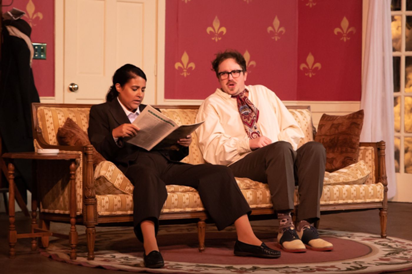 Photo Coverage: First look at Curtain Players' THE MOUSETRAP  Image
