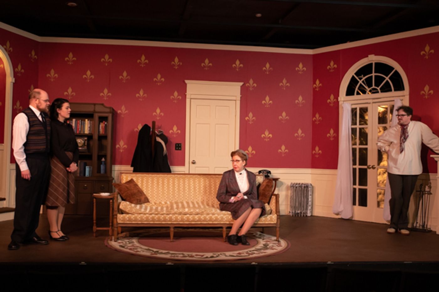 Photo Coverage: First look at Curtain Players' THE MOUSETRAP  Image