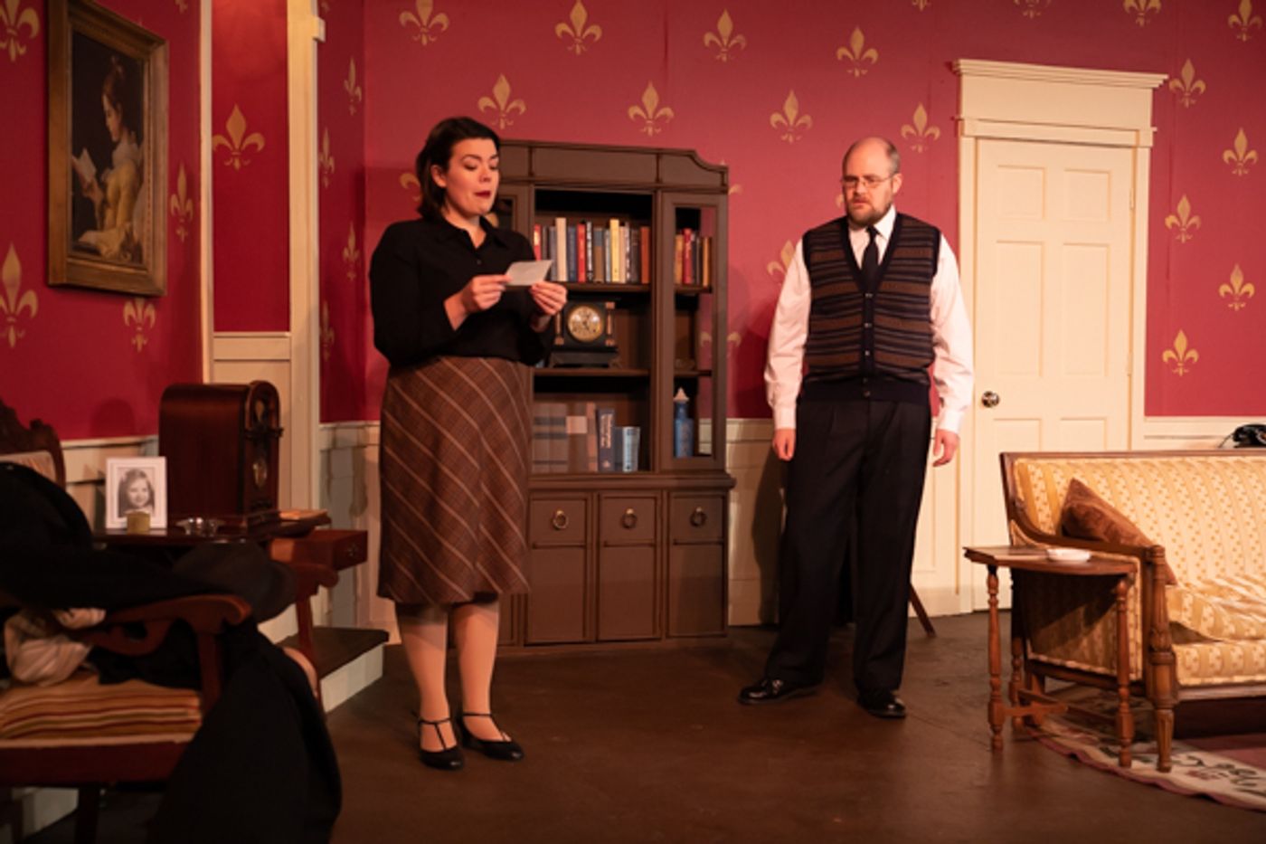 Photo Coverage: First look at Curtain Players' THE MOUSETRAP  Image