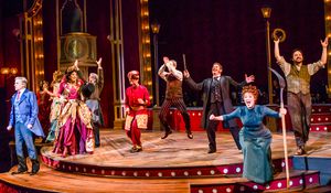 Richard B. Watson and Emily Kay with the cast @ BroadwayWorld Richard B. Watson and Emily Kay with the cast Photo