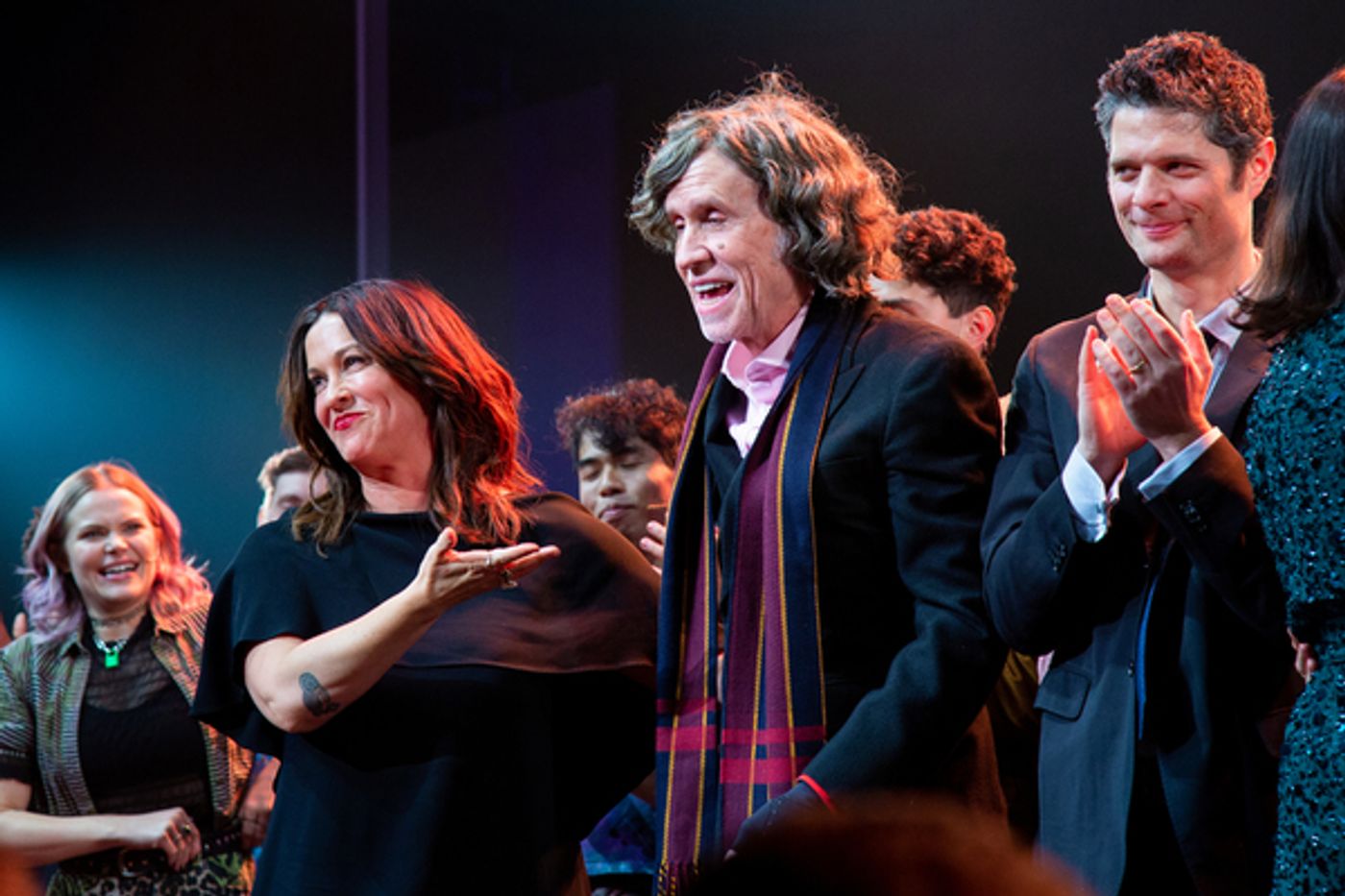 Photo Coverage: Alanis Morissette Joins JAGGED LITTLE PILL Cast for Opening Night Bows!  Image