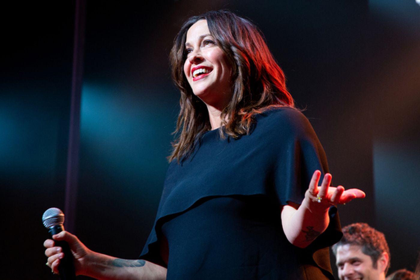 Photo Coverage: Alanis Morissette Joins JAGGED LITTLE PILL Cast for Opening Night Bows!  Image