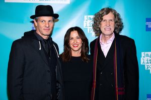 Michael Farrell, Alanis Morissette, Glen Ballard @ BroadwayWorld Michael Farrell, Alanis Morissette, Glen Ballard Photo