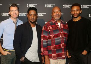 Jerry O'Connell, Blair Underwood, David Alan Grier and Nnamdi Asomugha  Photo
