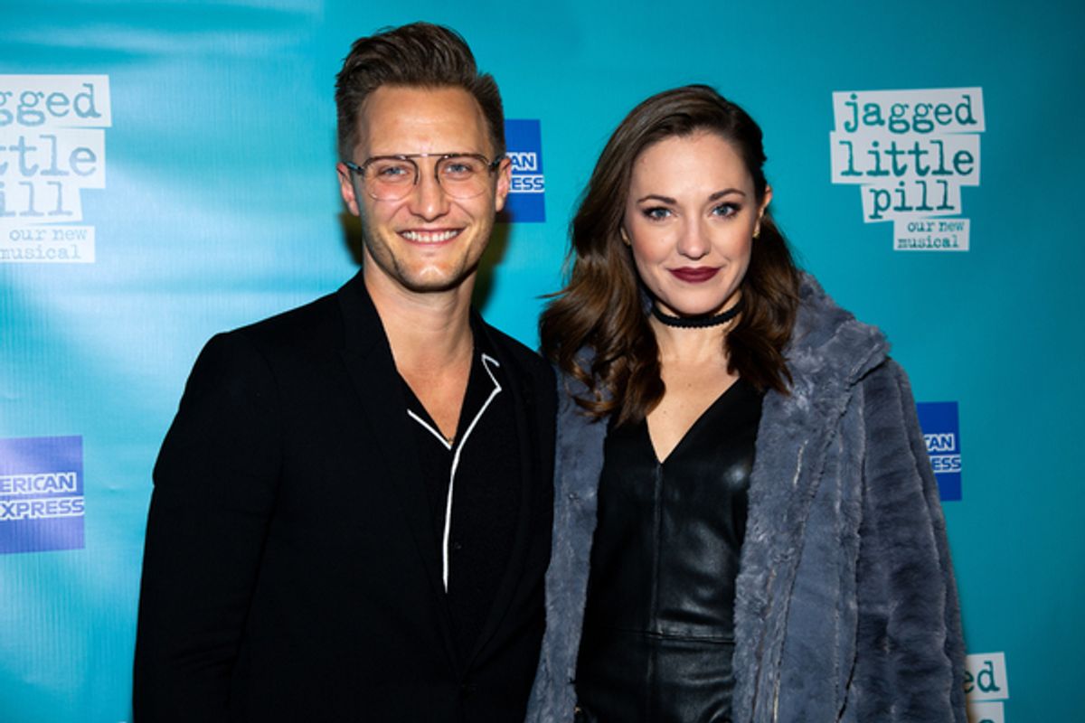 Nathan Johnson, Laura Osnes at 