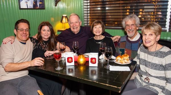 Jeffrey Solomon, Emily Joe Weiner and their parents Photo