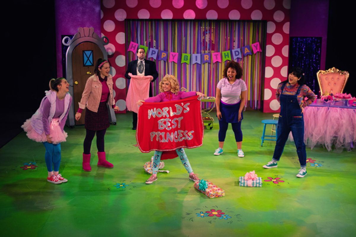 Caroline Coffey, Liz Martelli, David Groccia, Emily Rose Johnson, Angel Harrison, and Sarah Sun Park at 