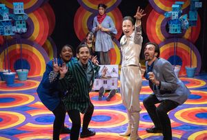 Jessica Money, Chloe Mollis McBride, Susannah Hughes (as Toto), Leigha Kato, Leah Gabriel, Michael Liebhauser @ BroadwayWorld Jessica Money, Chloe Mollis McBride, Susannah Hughes (as Toto), Leigha Kato, Leah Ga Photo