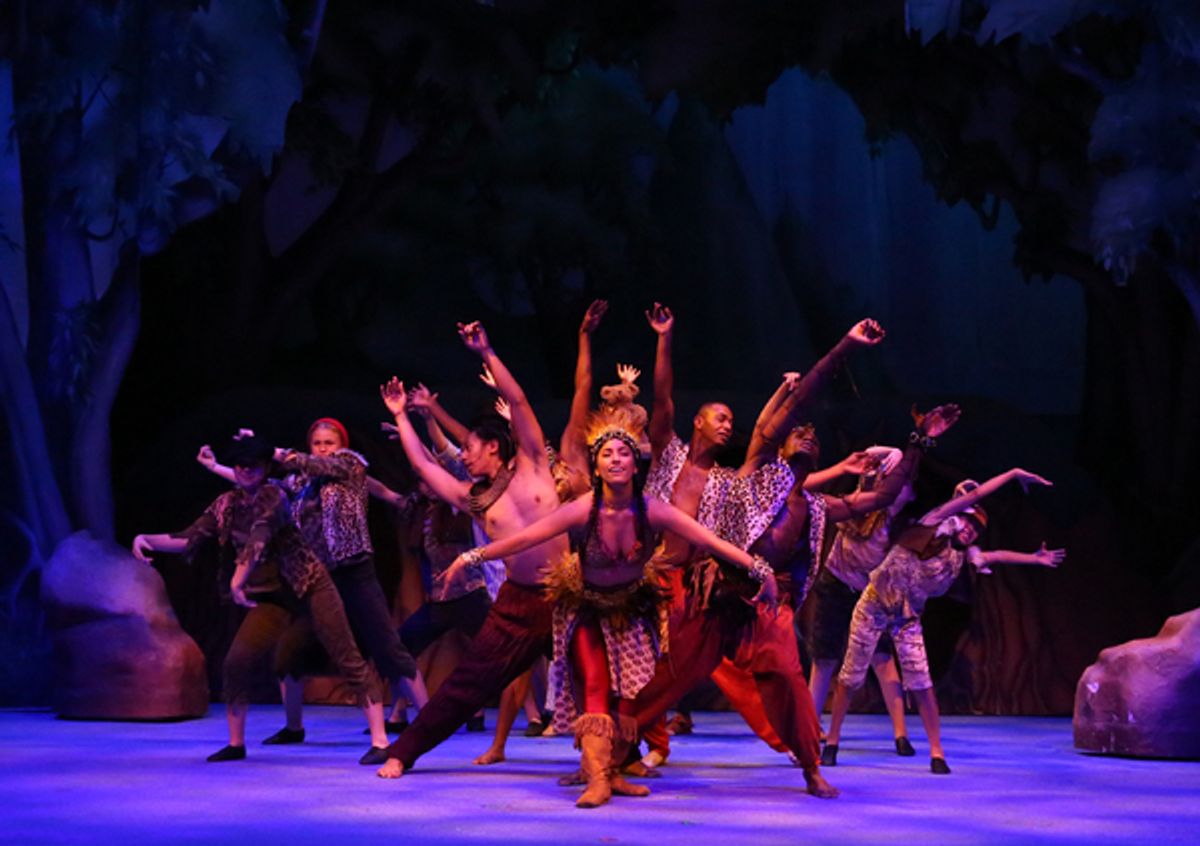 Clarice Ordaz and the company at 