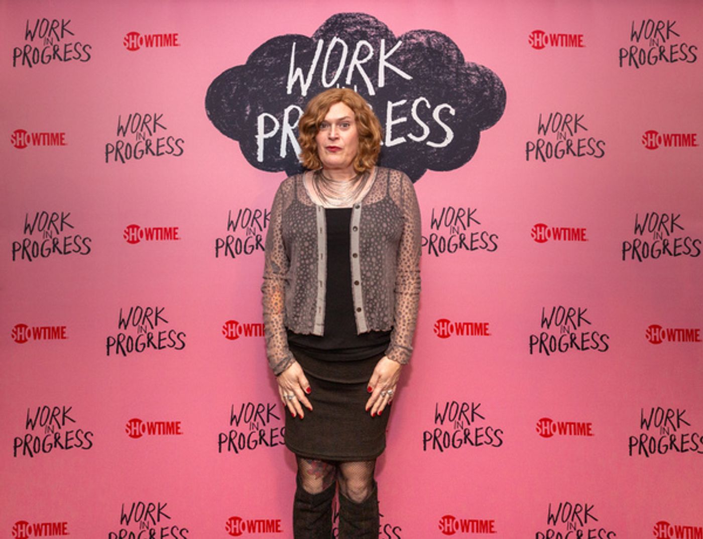 Photo Flash: Inside the Premiere For Showtime's WORK IN PROGRESS  Image