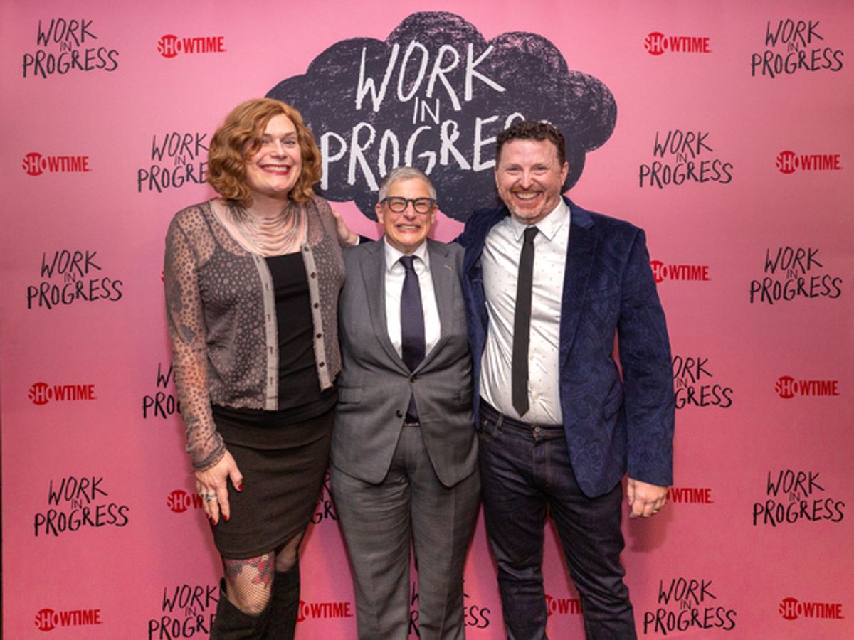 Lilly Wachowski, Abby McEnany and Tim Mason  at 