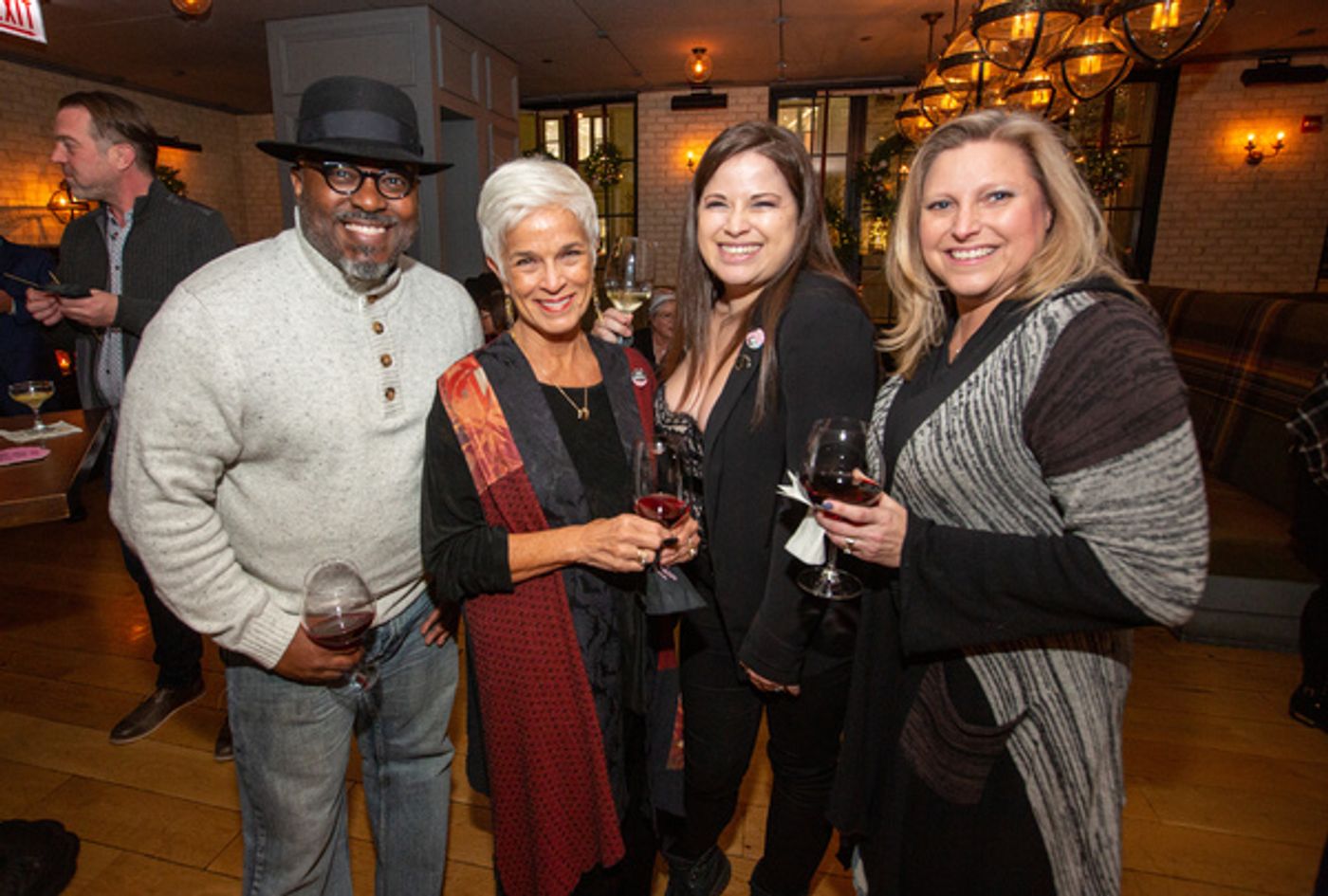 Photo Flash: Inside the Premiere For Showtime's WORK IN PROGRESS  Image