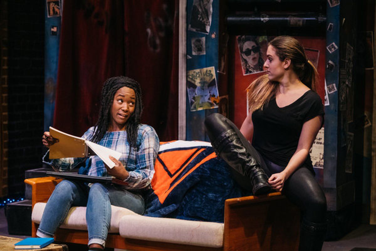 Billie Krishawn and Dani Stoller at 