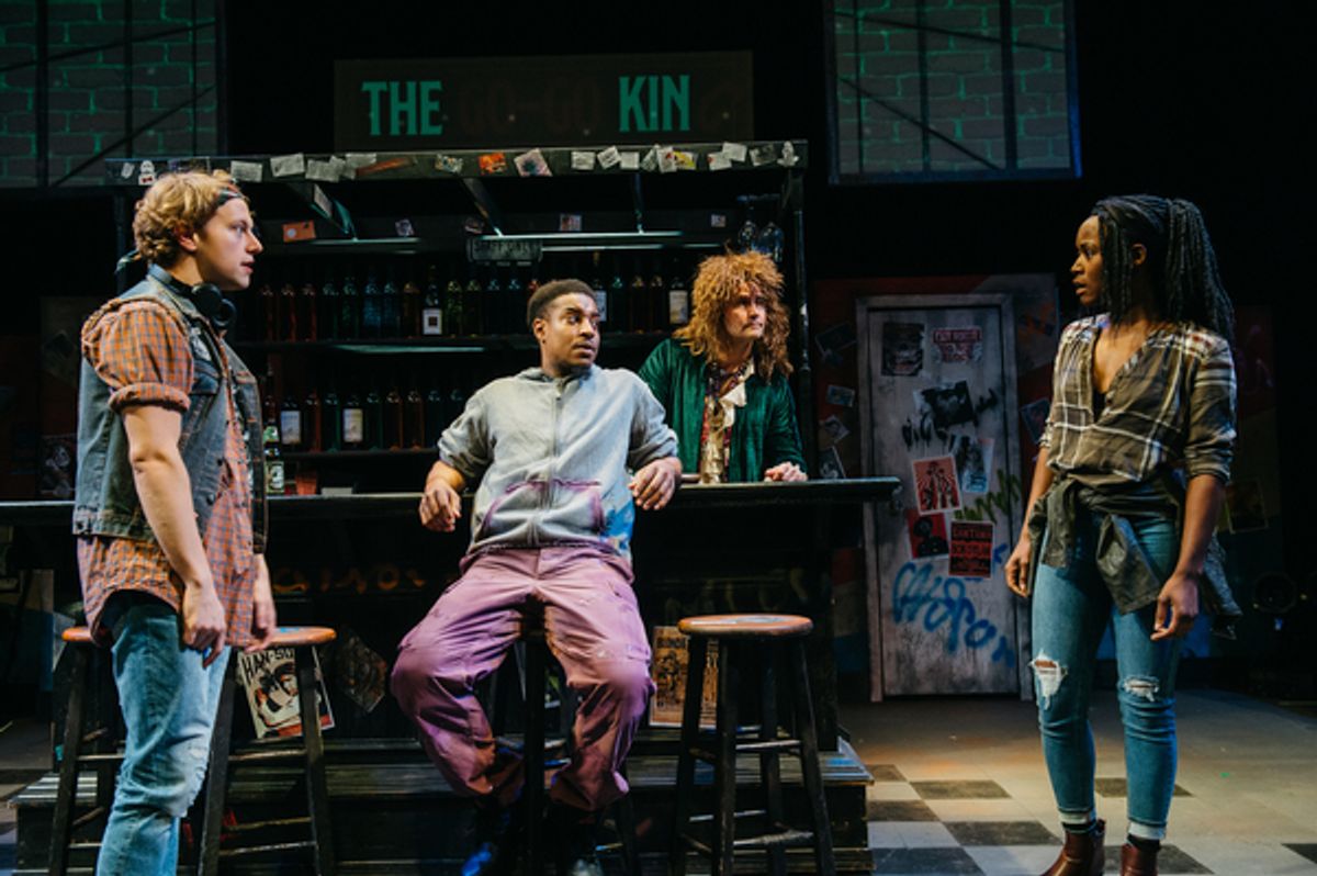 Harrison Smith, Gary L. Perkins III, Chris Stezin, and Billie Krishawn at 