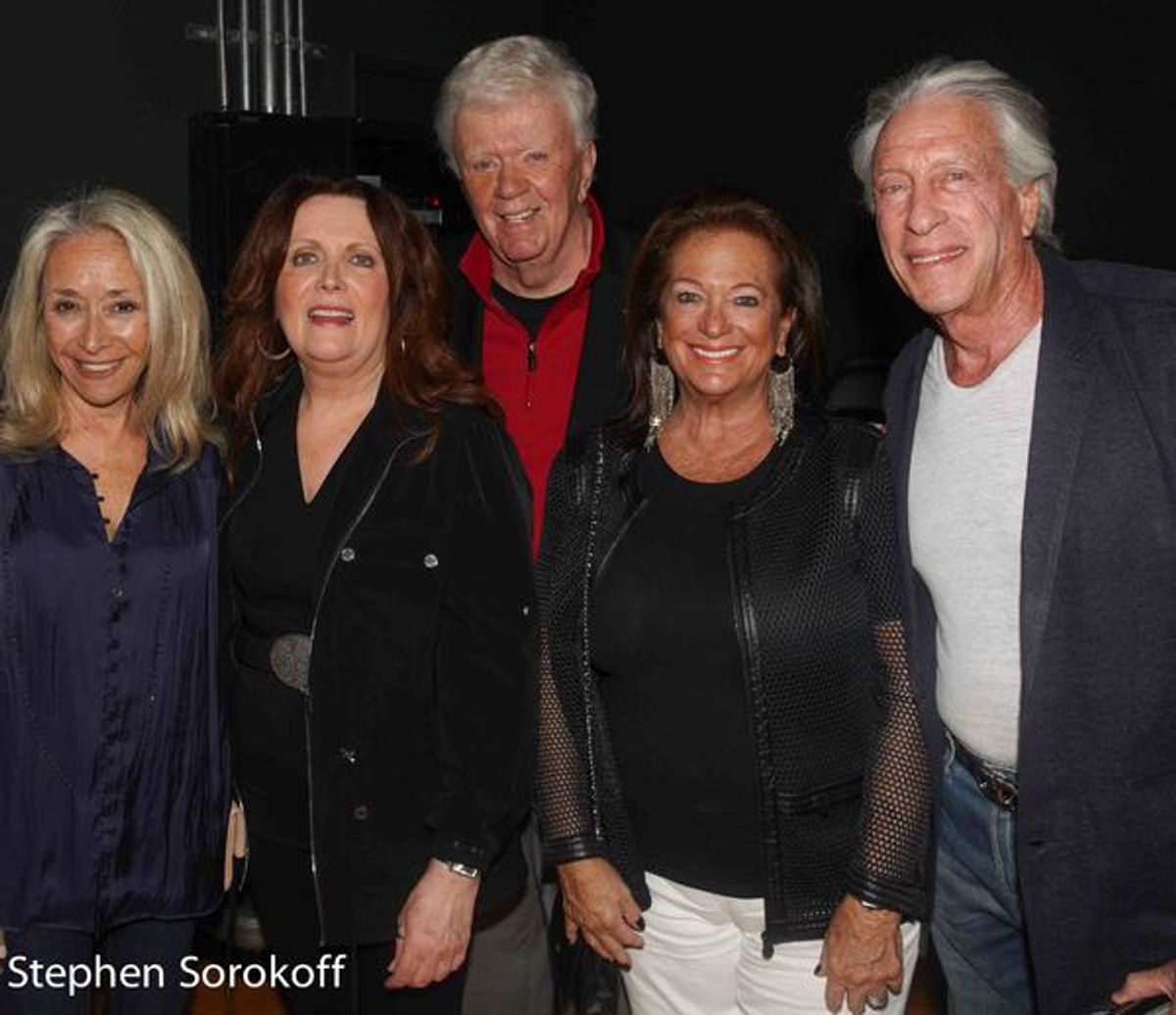 Eda Sorokoff, Maureen McGovern, Dick Robinson, Carole Koepell, Joel Koepell at 