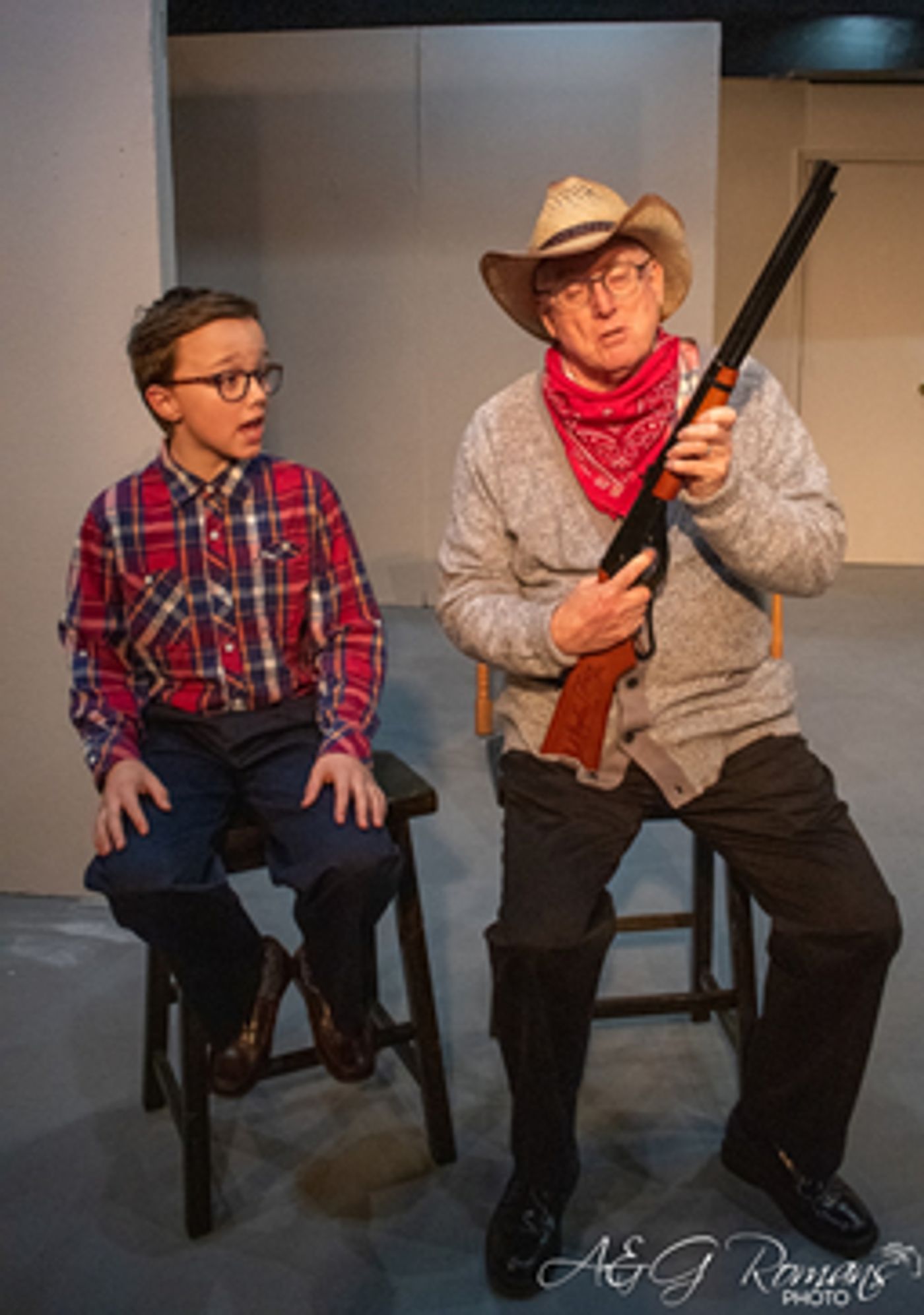 Review: A CHRISTMAS STORY at Ankeny Community Theatre: A Tale of Two Christmas Stories Part 1  Image