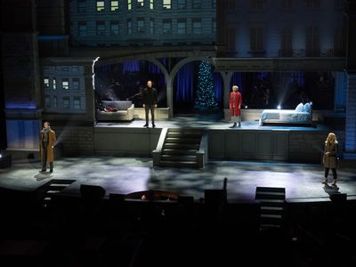 Declan Bennett, Jon Robert Hall, Tomasina Abate, and Aubrie Sellers Photo