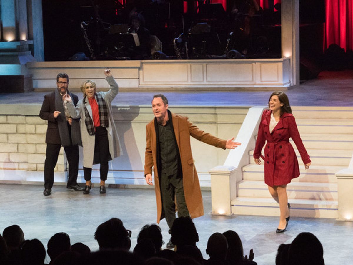 Doug Kreeger, Tomasina Abate, Declan Bennett, and Gabriela Carrillo at 