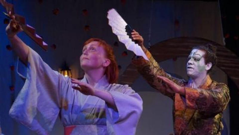 Review: A NOH CHRISTMAS CAROL at Theatre Of Yugen is a stunning traditional Japanese theatre re-imagining of Dicken's famous tale. Image