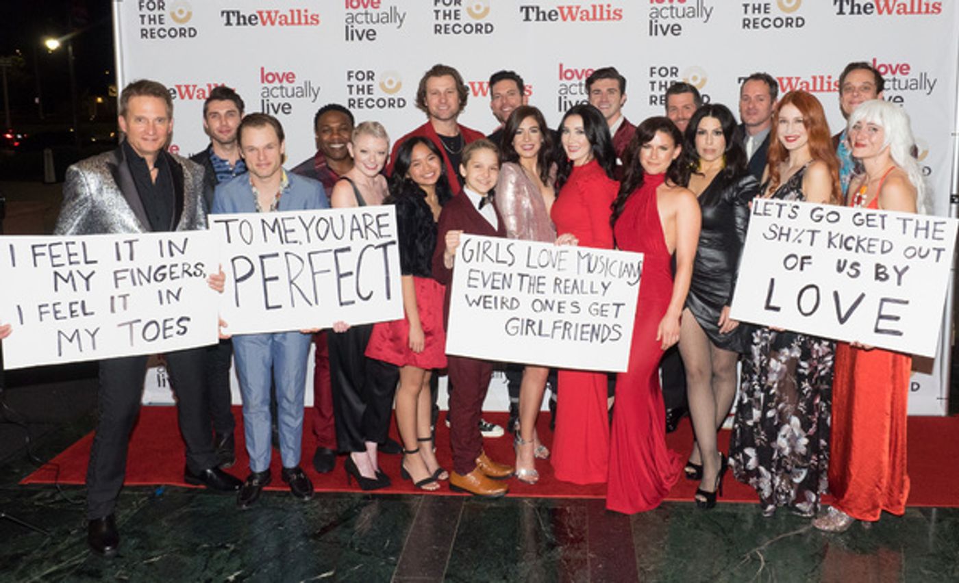 Photo Coverage: On the Red Carpet For LOVE ACTUALLY LIVE at The Wallis Annenberg  Image