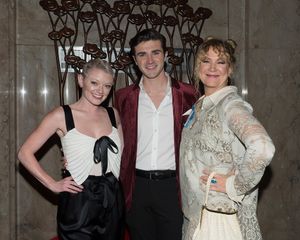 Ruby Lewis and John Battagliese with Producer Siobhan O''Neill @ BroadwayWorld Ruby Lewis and John Battagliese with Producer Siobhan O''Neill Photo