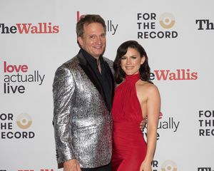 Rex Smith and Carrie Manolakos @ BroadwayWorld Rex Smith and Carrie Manolakos Photo