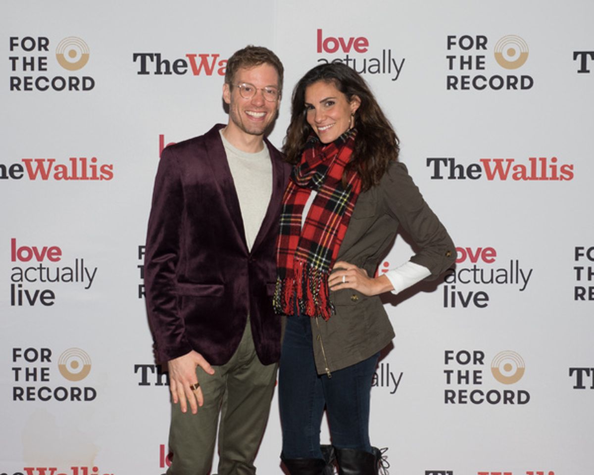 Barrett Foa and Daniela Ruah at 