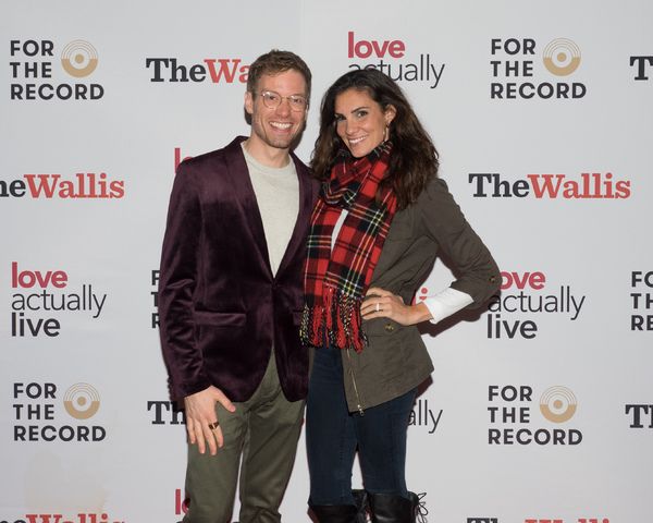 Barrett Foa and Daniela Ruah Photo