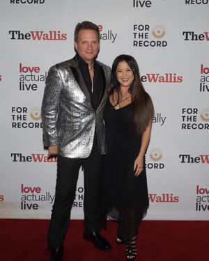 Rex Smith and Dr Tracy Lin @ BroadwayWorld Rex Smith and Dr Tracy Lin Photo