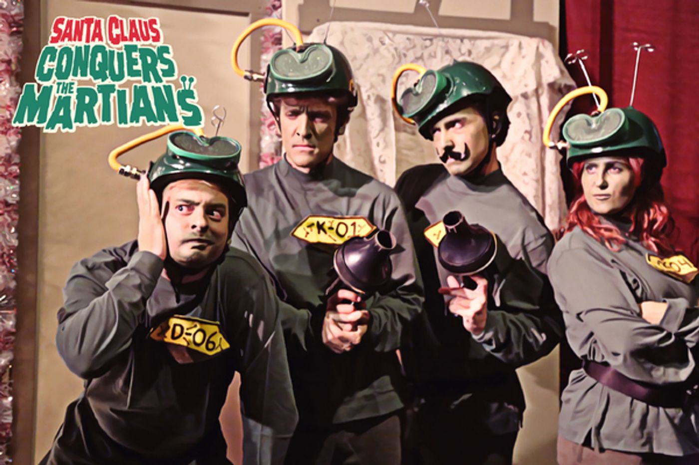 Photo Flash: The Bug Theatre's SANTA CLAUS CONQUERS THE MARTIANS  Image