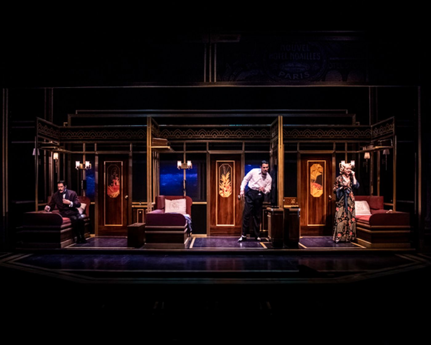 Photo Flash: Check Out Photos From Everyman Theatre's Production of MURDER ON THE ORIENT EXPRESS  Image