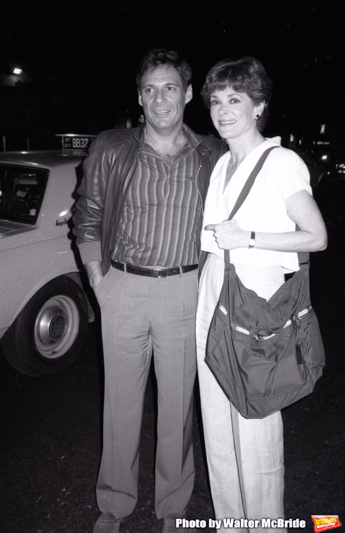Ron Leibman and Jessica Walter on September 3, 1990 in New York City. at 