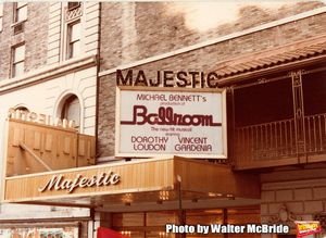 Theatre Marquee for Dorothy Loudon starring in a Michael Bennett production of BALLRO Photo