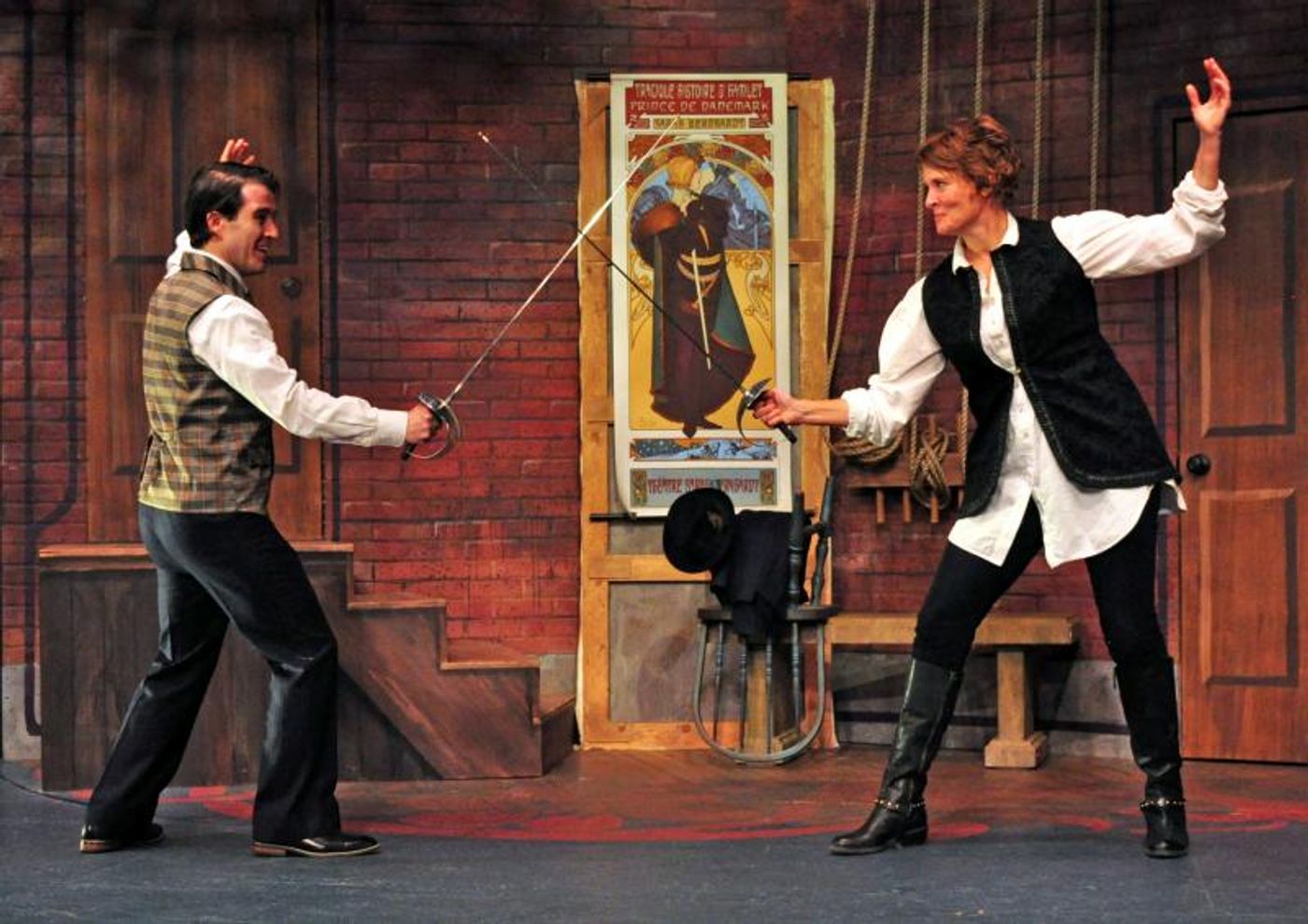 Review: BERNHARDT / HAMLET at Unicorn Theatre Review: BERNHARDT / HAMLET at Unicorn Theatre Image