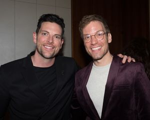 Chris Mann and Barrett Foa @ BroadwayWorld Chris Mann and Barrett Foa Photo