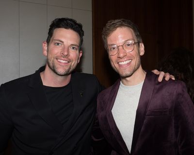 Chris Mann and Barrett Foa Photo