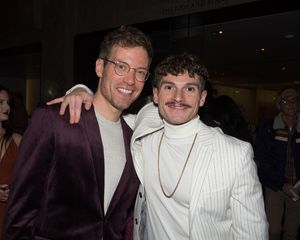Barrett Foa and Jesse Vargas @ BroadwayWorld Barrett Foa and Jesse Vargas Photo