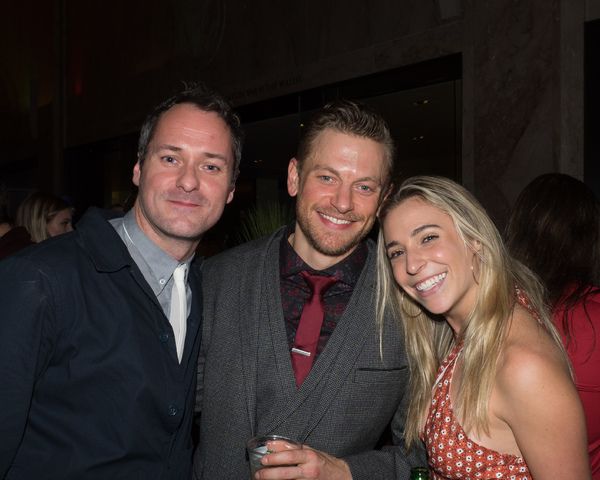 Declan Bennett, Daniel Hartman, and Peggy Wildman Photo