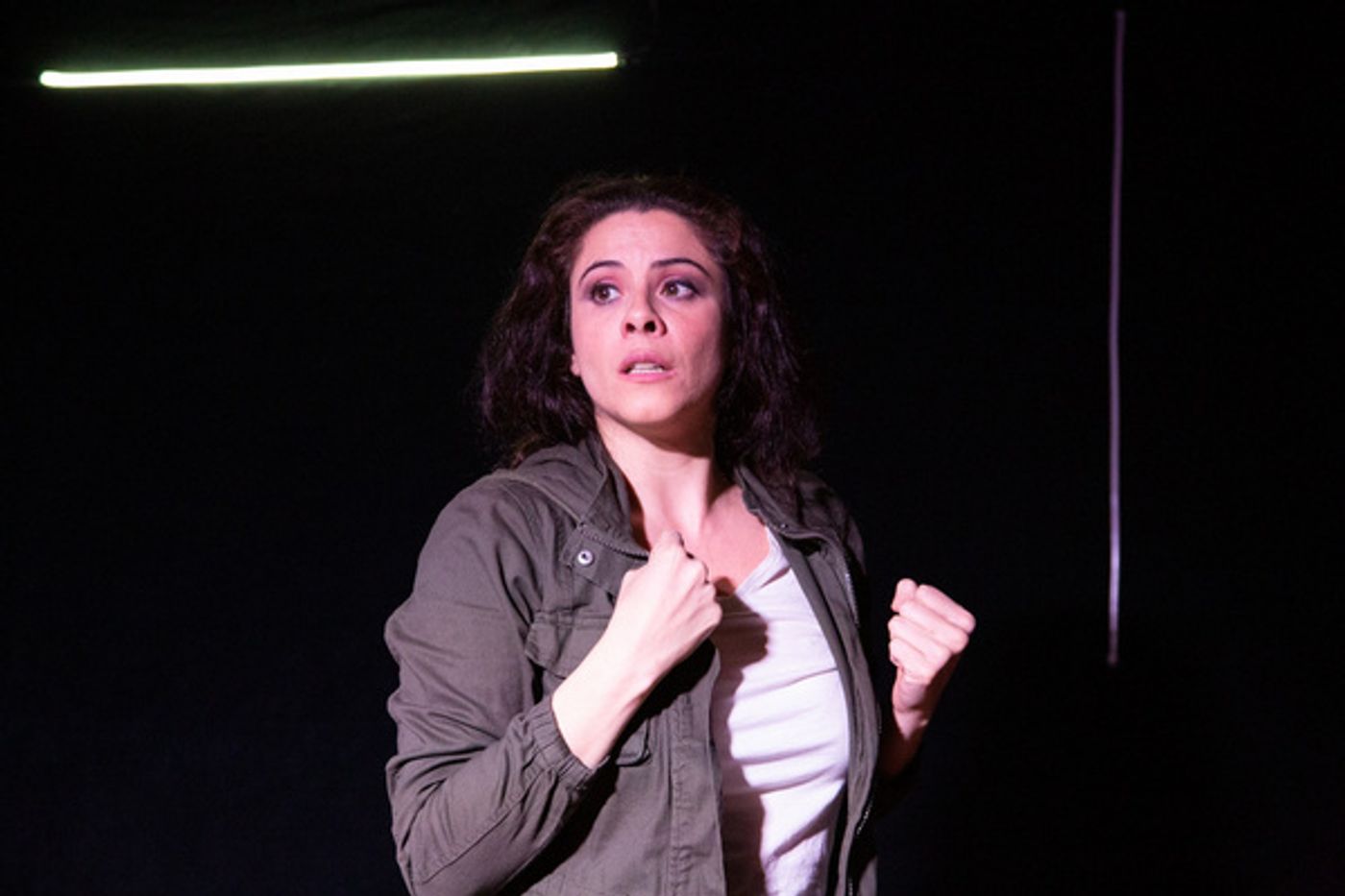 Photo Flash: First Look at WAITING FOR THE SUBWAY at MicroTheater Photo Flash: First Look at WAITING FOR THE SUBWAY at MicroTheater Image